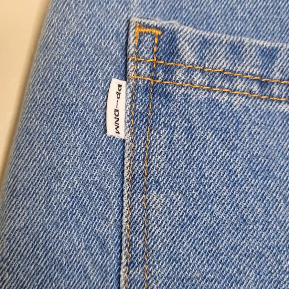 Princess Polly Denim Mini Skirt Size 8 Cargo Pockets Distressed Sexy Summer